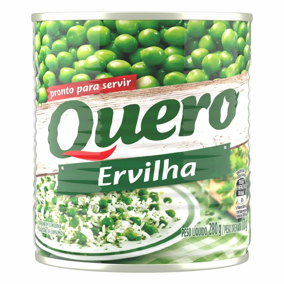 ERVILHA QUERO LATA 170G                                                                             