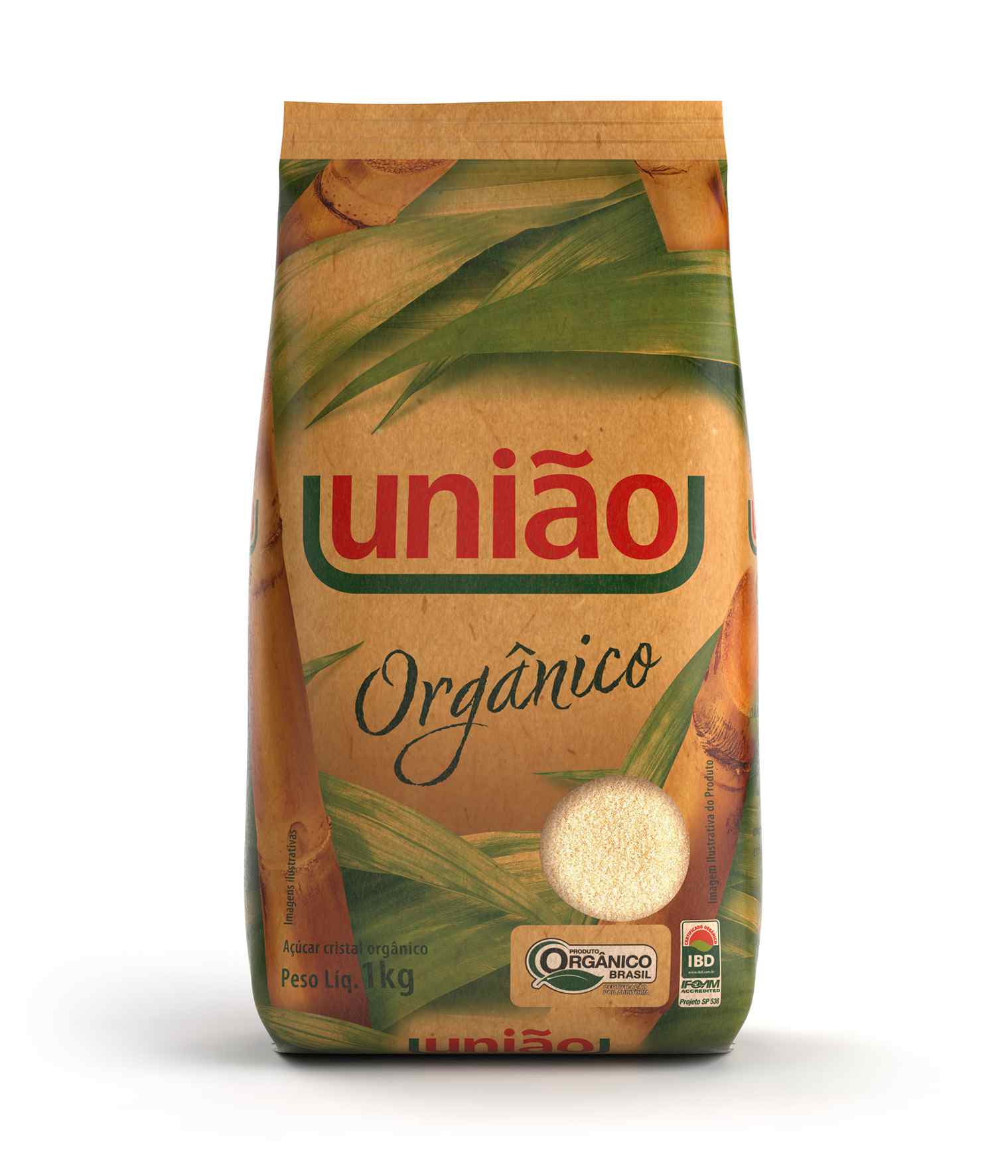 AÇÚCAR UNIÃO CRISTAL ORGÂNICO 1KG                                                                   