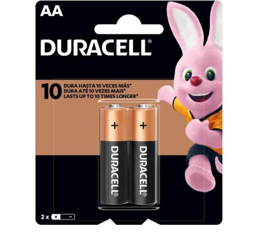 PILHA DURACELL PEQ.AA PDQ C/2UN                                                                     