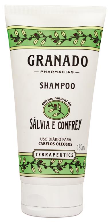 SHAMPOO SÁLVIA E CONFREY GRANADO TERRA 180ML                                                        