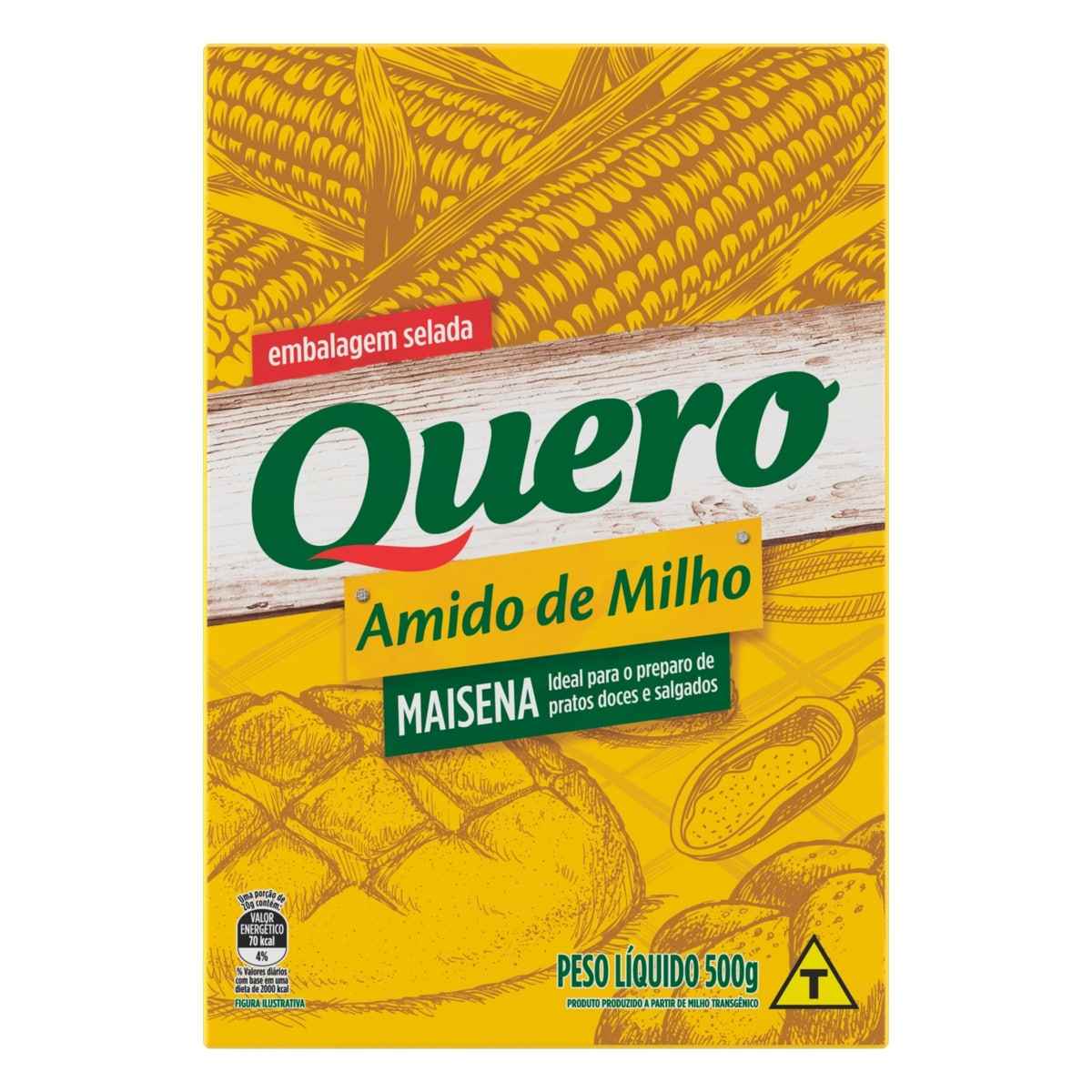 AMIDO DE MILHO QUERO 500G                                                                           